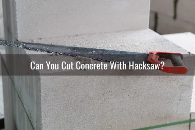 Tools to cut concrete