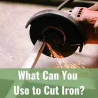 Tools to cut Iron