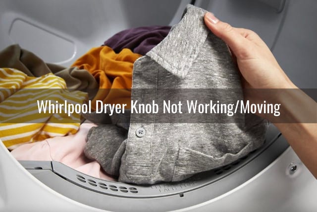 Dryer with full of clothes