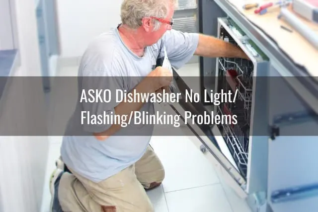 man putting plates on the dishwasher