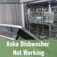 Modern silver dishwasher