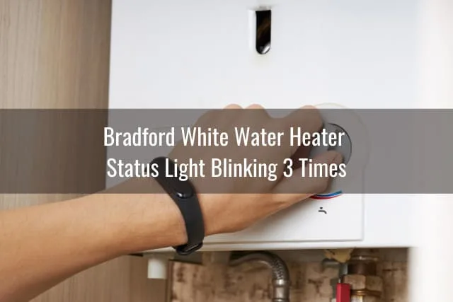 Adjusting the water heater