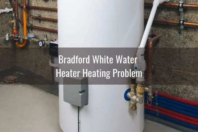 Water heater inside home garage
