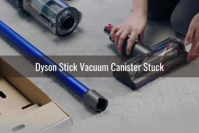 Stick vacuum assembly