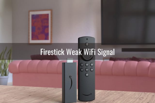 Black Firestick on the table