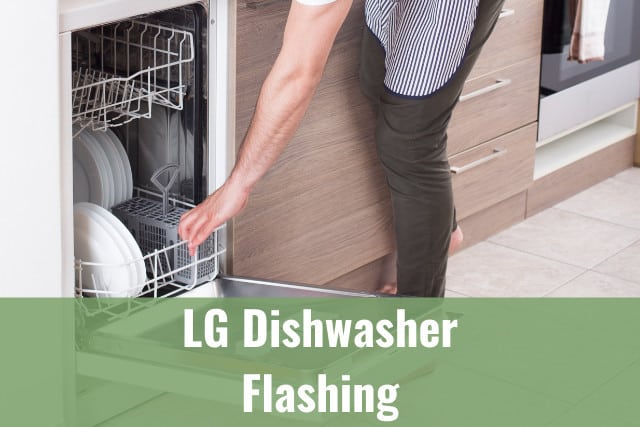Woman putting plates on the dishwasher