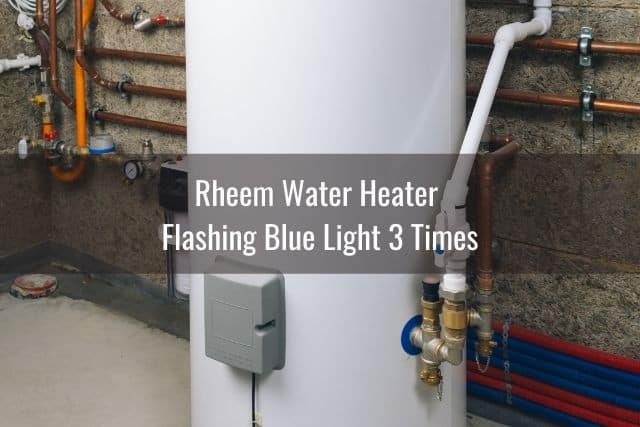 White residential water heater