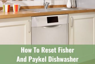 fisher and paykel dishwasher problem solving