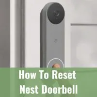 Gray doorbell