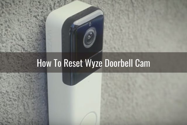 White doorbell on the wall
