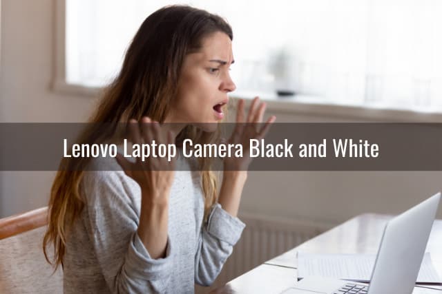 frustrated woman looking at her laptop