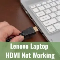 Using HDMi in the Laptop