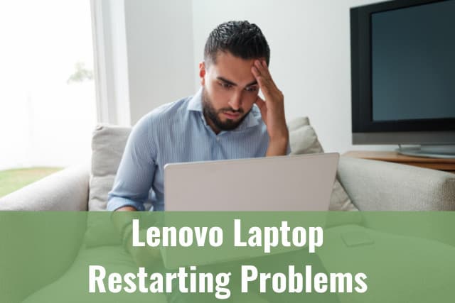 frustrated man looking at her laptop