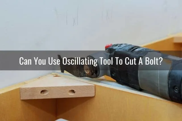 Oscillating tool cutting