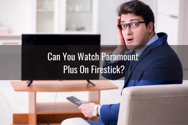 Frustrated man watching tv