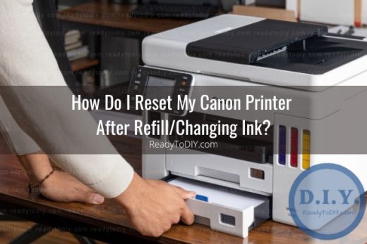 How To Reset Canon Printer Ready To Diy 3270