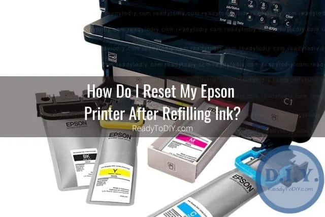 Home office printer with ink cartridges