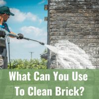 Cleaning the bricks