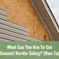 Tools to cut cement siding