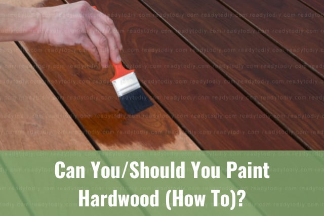 Painting the floor hardwood