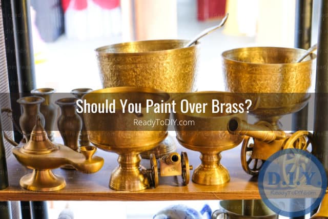 Metallic bowl brass