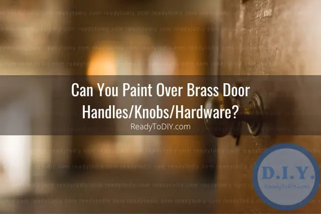 Door knob brass