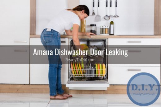 replacing springs on amana dishwasher door