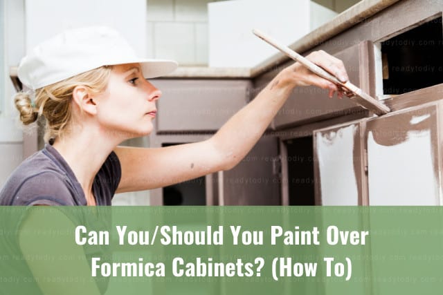 Painting the cabinet