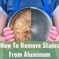 Cleaning the stainless aluminum