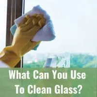 Cleaning the glass