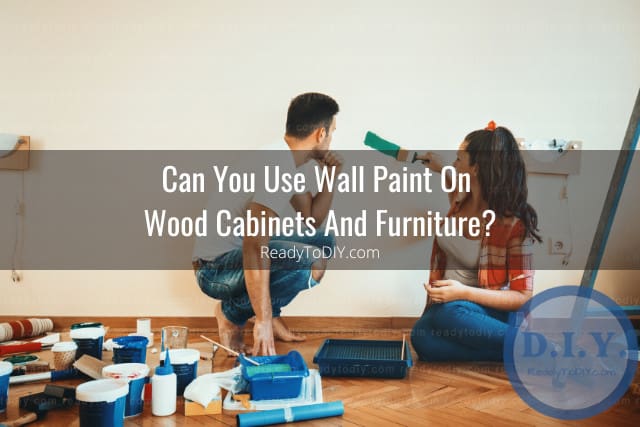 Painting the furniture wood