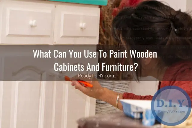 Painting the furniture wood