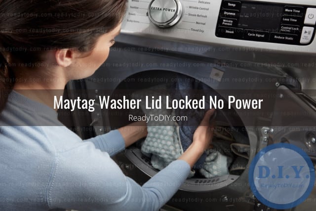 Woman putting clothes inside the washer