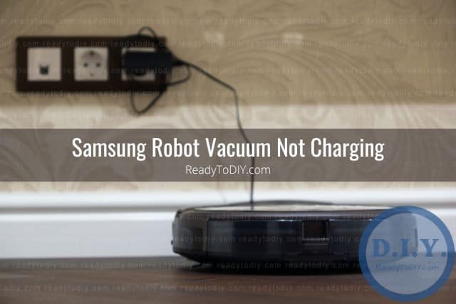 Charging robot vacuum