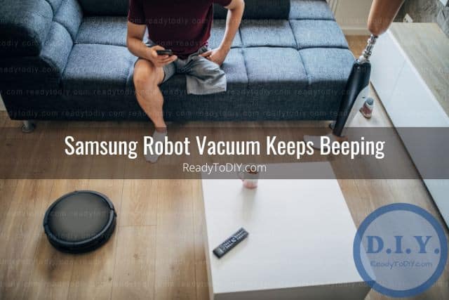Robot vacuum cleaning by coffee table