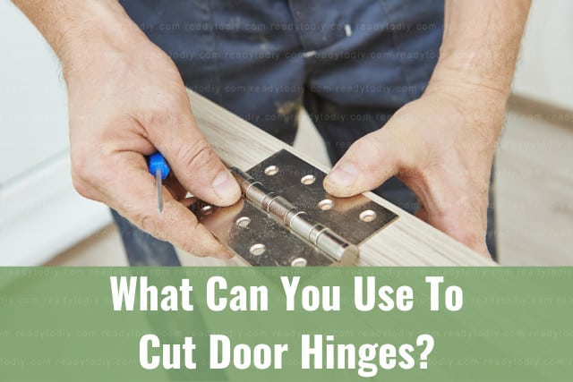 Fixing the door hinges