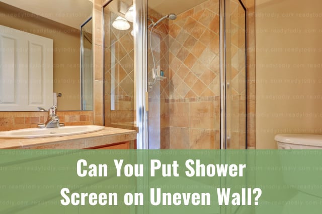 Clean glass screen shower