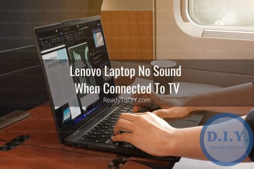 sound on lenovo laptop not working