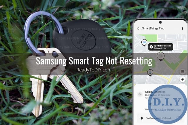Black smart tag with phone