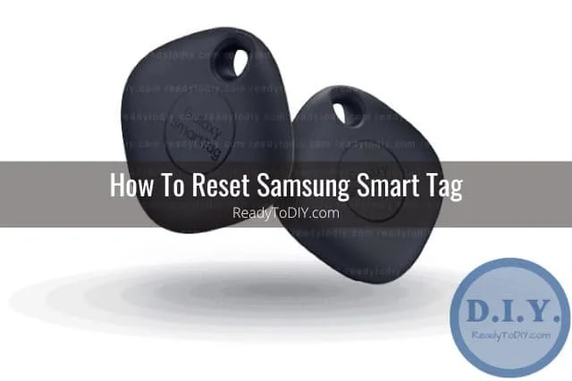 Two black modern smart tag
