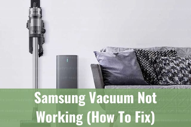 Black modern vacuum 