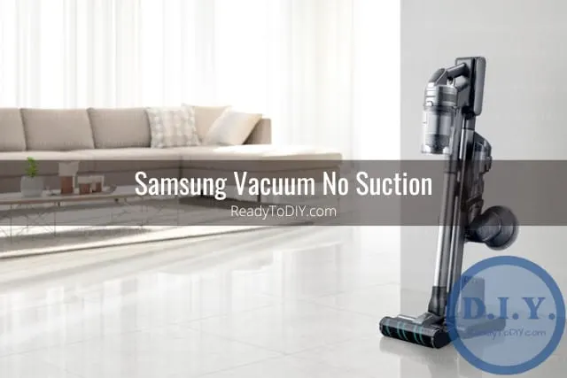 Black modern vacuum