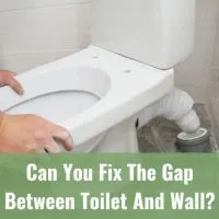 Fixing the toilet