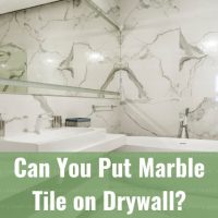 Clean modern marble tile