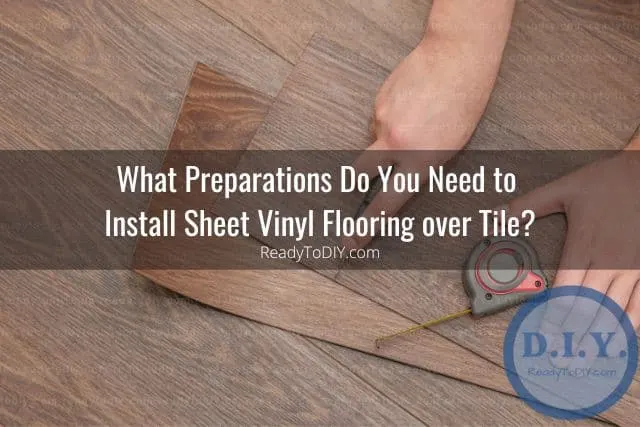 Measuring vinyl floor sheets