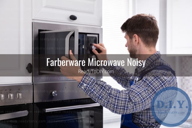 Checking the microwave
