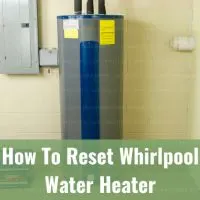 Gray tank water heater