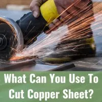 Tools to cut Copper Sheet