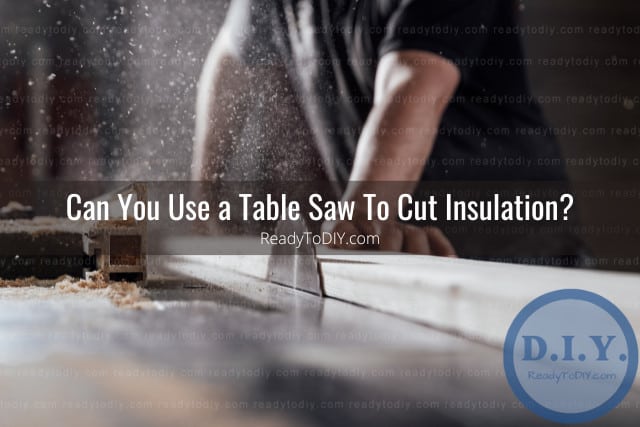 Tools to cut insultation
