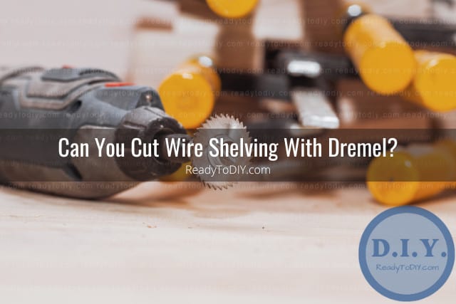 Tools to cut wire shelving